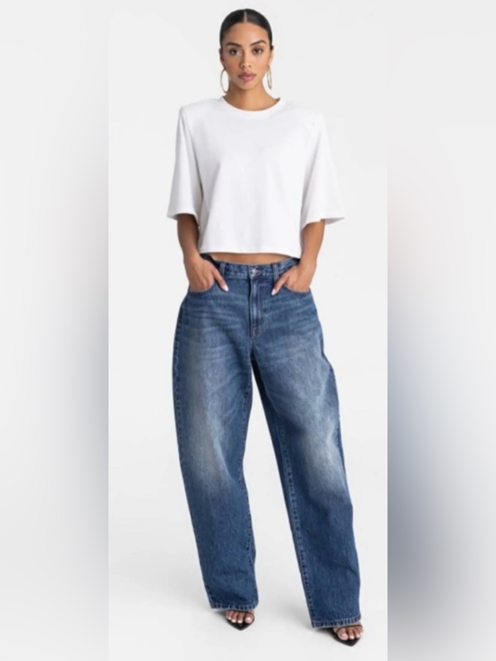 NWT Barrel Leg Jeans